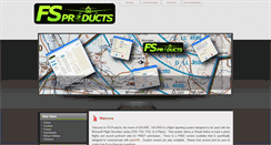 Desktop Screenshot of fs-products.net